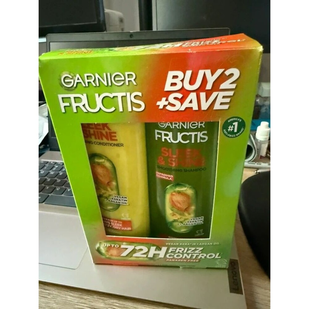 Granier Fructis Frizz Control Set Shampoo & Conditioner